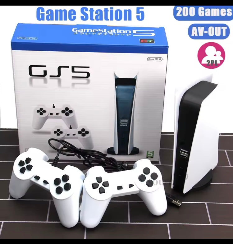 Console per videogiochi Tv retro classici integrati con 2 controller